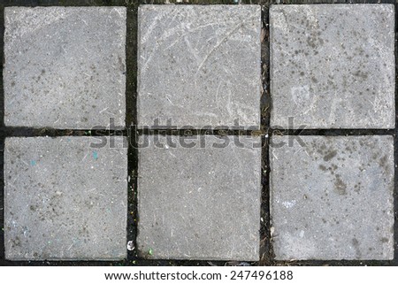 Texture of concrete floor slabs