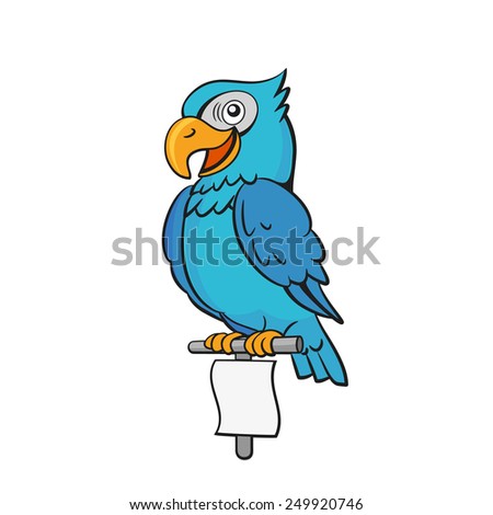 Parrot Stock Vector Illustration 249920746 : Shutterstock