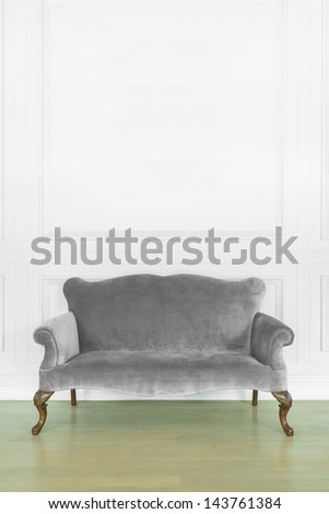 gray sofa in cozy room gray sofa in cozy room