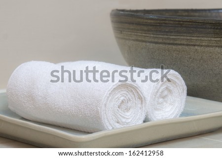 Towel Rolls In Toilet