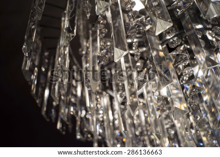 Shinny Crystal of the Chandelier