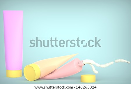 Cream tubes