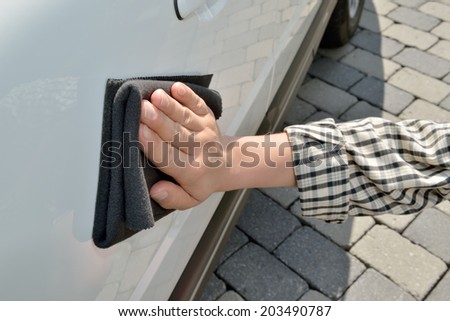 car care - car polishing