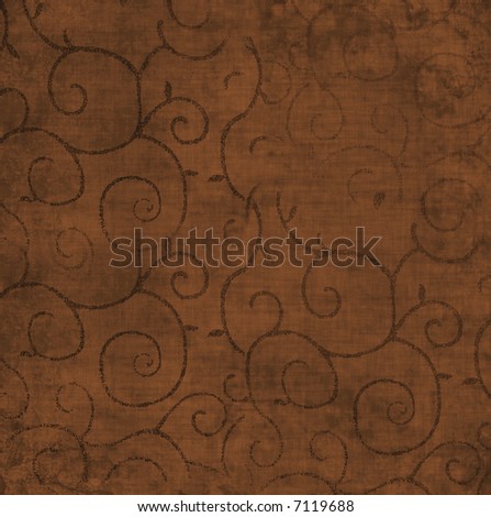 Swirly Brown Background