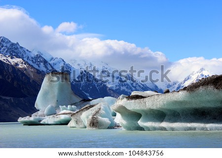 Tasman Glacier Collapse