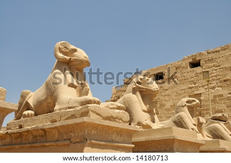 Temples of Karnak, Avenue of Ram-headed Sphinxes