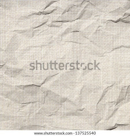 creased canvas texture or background