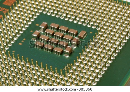 Group of surface mount ICs