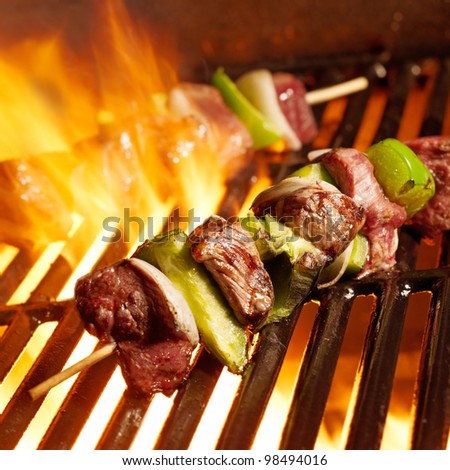 Beef Shish Kabobs On The Grill
