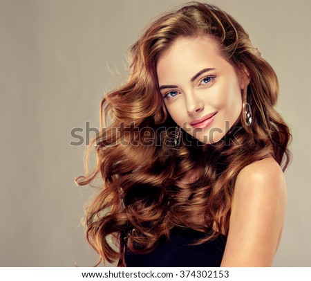 Curly brunette hair Images - Search Images on Everypixel
