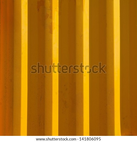 Abstract metallic yellow background, dirty natural metal door texture,aged grunge weathered yellow door, wood texture, yellow background, interior,yellow lines, texture,lines
