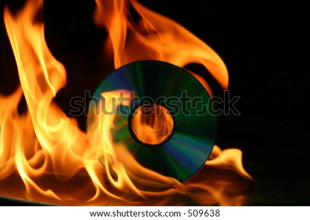 Cd On Fire