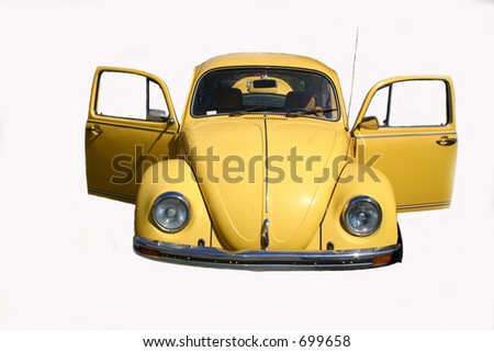 Yellow Vw Bug