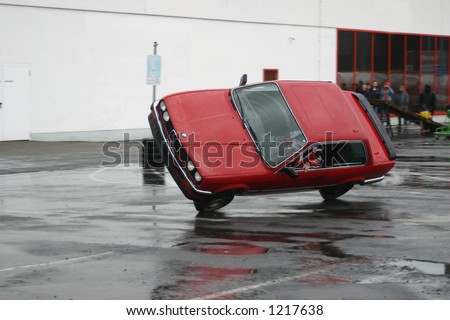 Preview Wheels  on Car On Two Wheels 3 Stock Photo 1217638   Shutterstock