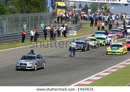 Race Car Crowd