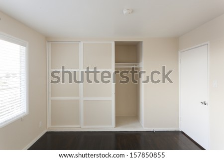 An empty studio apartment.