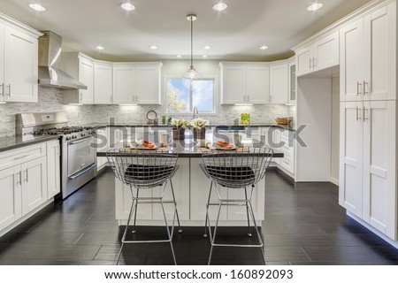 Luxury kitchen in an luxury house Luxury kitchen in an luxury house