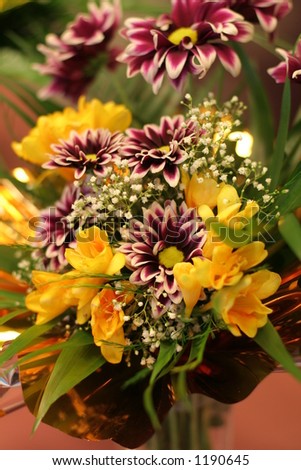 stock photo Fresia bouquet Save to a lightbox Please Login