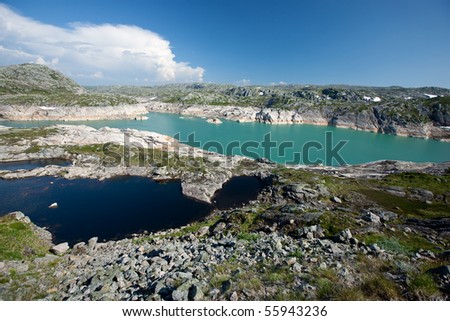 stock photo : Beautiful landscape of Norway, Scandinavia, Europe