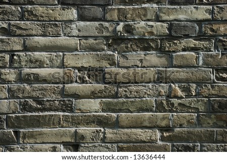 wallpaper brick. stock photo : Old rick wall