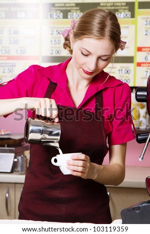 Coffee Waitress