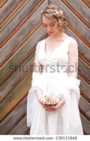 Beautiful young bride