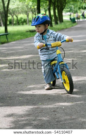 Baby Riding Bike