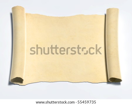 blanksheet. stock photo : 3d lank sheet