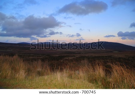 Irish Mountains Skyline