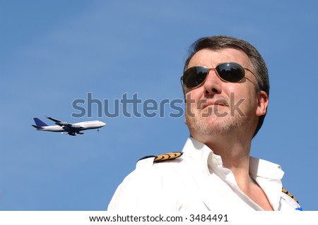 This Pilot is one of a series with different expressions including aircraft (As it\'s also me I would very much appreciate you letting me know where it might be used. Many Thanks!)
