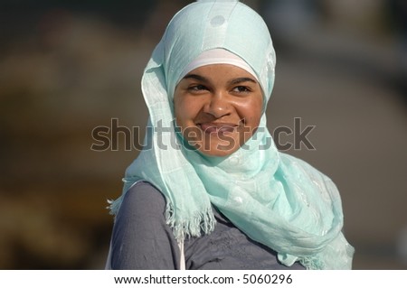 Veiled Muslim Girl