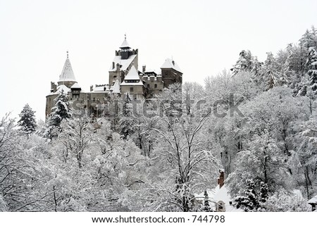 Dracula\'s Castle - winter season