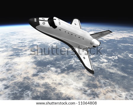 space pictures of earth. stock photo : Space Shuttle