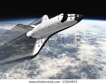 space pictures of earth. stock photo : Space Shuttle