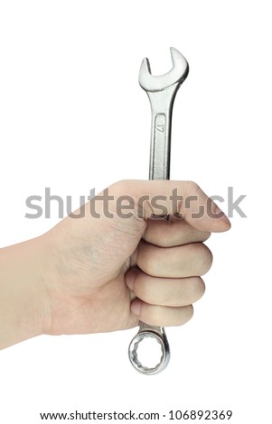 hand holding tool