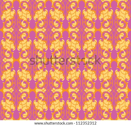 Oriental Pattern Wallpaper