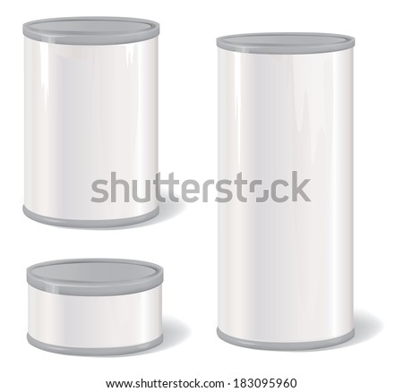 Metal Tin Can Retro Canned Food Product Packing Metal Tin Can Retro Canned Food Product Packing