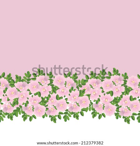 Flower seamless background. Flower rose pattern. Floral seamless texture with flowers tulips. Flourish wallpaper
