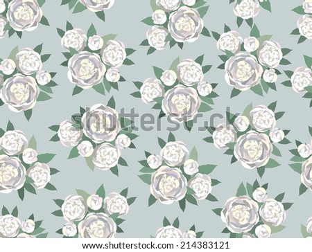 Flower textured wallpaper. Floral seamless pattern in vintage style. Abstract flourish ornamental  textured backgrounds for scrapbook.