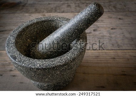 Granite Mortar and Pestle