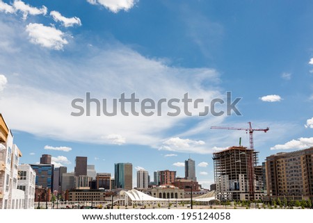 Denver, Colorado/ USA-26 May, 2014: Redevelopment of Union Station in Denver.