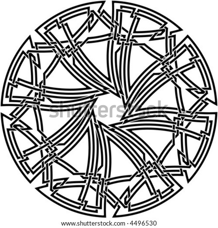 celtic knots tattoos. stock vector : Celtic knot #26