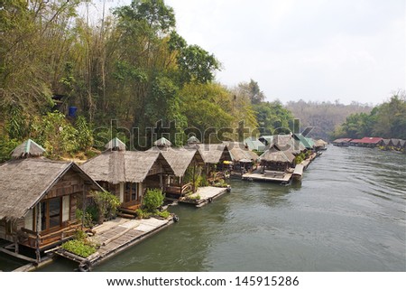 river houses in thailand