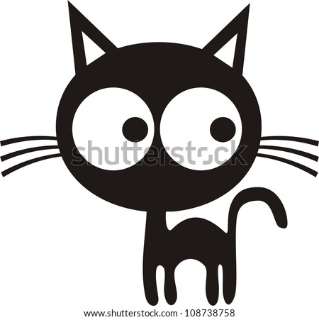 Vector Illustration Of Cat