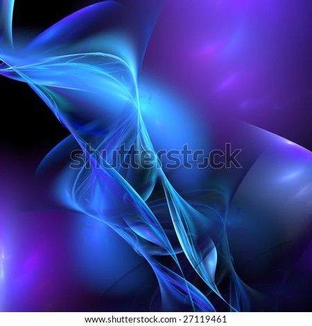 Blue Backgrounds on Abstract Background  Blue   Purple Palette  Raster Fractal Graphics