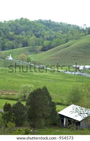 Early Spring Landscape, East Tennessee