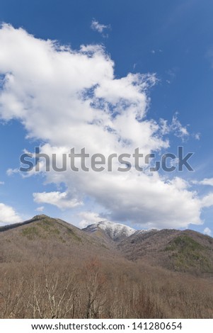 Clouds, Sky, Newfound Gap Road, Great Smoky Mountains NP, TN