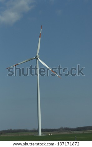 Wind turbine farm ,technology for alternative energy