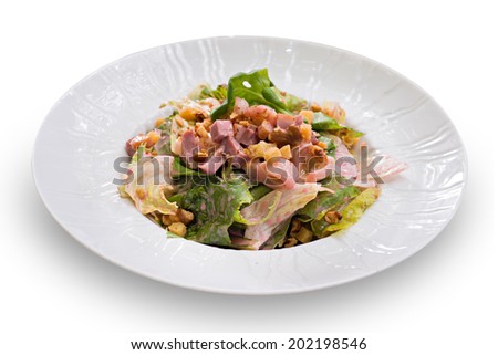 Smoked duck breast Salad