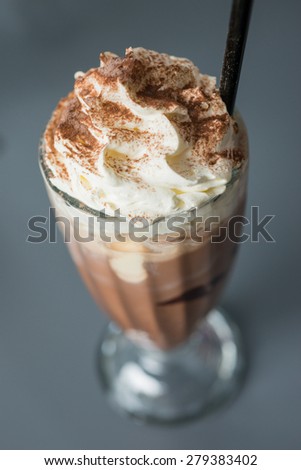 chocolate blended drink recipe